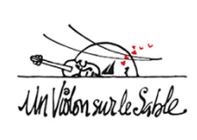 un-violon-sur-le-sable