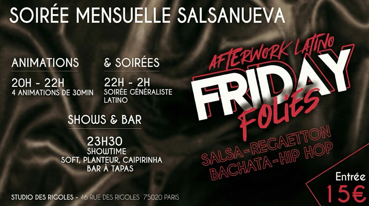 Soirée de danse Paris